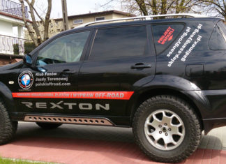 Lift zawieszenia i progi off-road