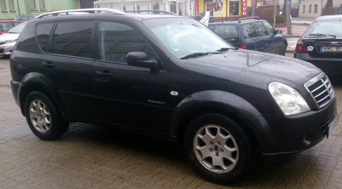 Początek historii mojego Rextona fabryczny SsangYong Rexton II