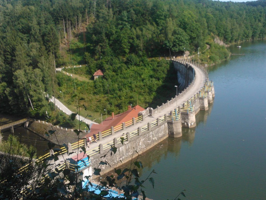 trasa off-road zapora