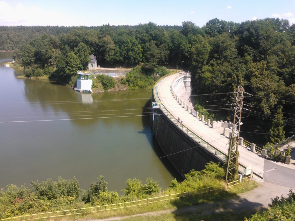 trasa off-road zapora