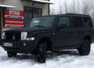 Raptorowy Jeep Commander