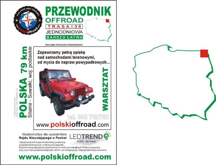 Przewodnik Offroad 38: Silaine – Suwałki