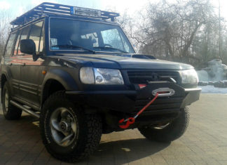 Hyundai Galloper – prace w warsztacie