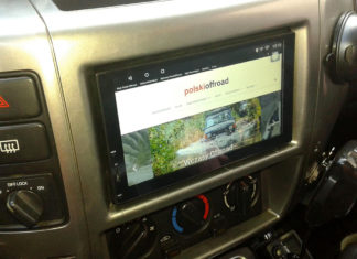 Stacja multimedialna z nawigacją GPS w Patrolu
