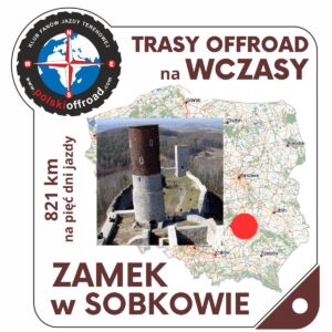 trasy off-road na wczasy Zamek Sobków