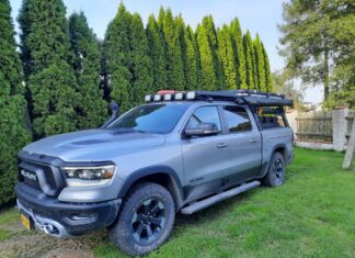 RAM 1500 Rebel (2020) – zabudowa wyprawowa