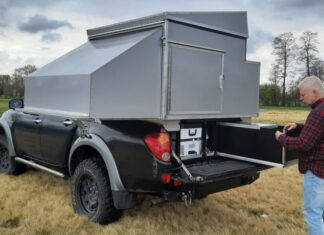 Zabudowa wyprawowa na pick up TOSTER-3