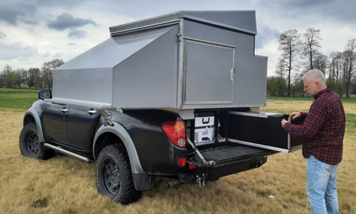 Zabudowa wyprawowa na pick up TOSTER-3