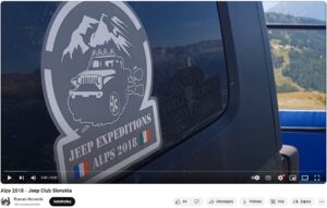 Off-Road Route in the Western Alps - Jeep Clau Slovakia