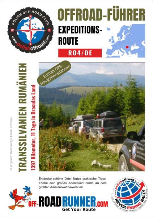 Offroad Route TRANSSILVANIEN RUMANIEN RO4DE.